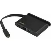 Stacija/Replikators Startech Multiport adapteris Usb-C Dkt30Chcpd  0065030879187