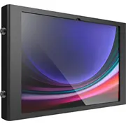 Stends Compulocks Galaxy Tab S9 Ultra 14.6 Apex korpusa sienas stiprinājumam - korpuss pārnēsājams, atklāta priekšējā/aizmugurējā kamera un sensori planšetdatoram aizslēdzams metāla rāmis Black uz grīdas statīva stiprināms S  146Guapxb 810157340238