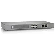 Levelone PoeSwitch 16Xfe Poe  500W 19 Metall Fep-1612 4015867170137 85176200