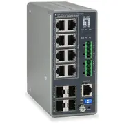 Levelone Industr.poe Switch  8Xge PoeTuring 240W Managed L3 Igp-1271 4015867202654 85176200