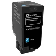 Toner Lexmark 74C2Sc0 Cyan Oriģināls  0734646614351