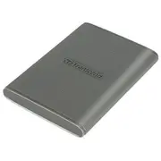 Transcend Ts4Tesd360C Esd360C Ārējais Ssd 4Tb Usb Type-C 20 Gbps 1050/950 Mb/S 3D Nand Gray  0760557864486