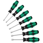 Wera 395 Ho/7 komplekts ar uzgriežņu atslēgu uzgaļiem 05029510001  4013288111432