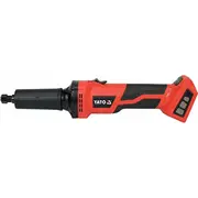 Yato Taisnais slīpmašīna 18V, bezsuku motors, 6Mm turētājs bez akumulatora  Yt-82824 5906083089831