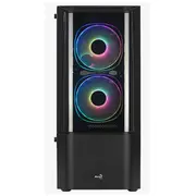 Aerocool Geh Midi Quantum v3 Black Microatx/Atx/Miniitx  Accm-Pv30133.11 4710562758528 84733080