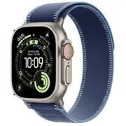 Apple Watch Ultra 3 Titanium Cellular 49Mm Natur Trail Loop blau/hellblau S/M  Mewr4Qf/A 195950609318