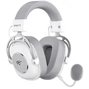 Austiņas Havit gamingowe 2.4G H2002Yg biało-szary  6939119039486
