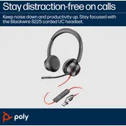 Poly Blackwire 8225-M Usb-C / A Adapter  8X225Aa 197498429267