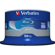 Verbatim Bd-R 6X 25 Gb Datalife Blu-Ray-Rohlinge  43838 0023942438380