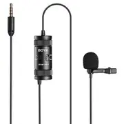Boya vadu mikrofons By-M1 Pro Ii visvirzienu, tiešraides monitorings 3,5 mm savienotājs Black Eu  By-M1-Pro-Ii 6974700652484