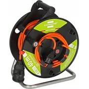 Brennenstuhl Garant G Bretec Ip44 Gartenkabeltrommel, 1 Anschluss Black/Orange, 38  2 Meter 1188500 4007123687091