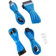 Cablemod Pro Modmesh 12Vhpwr kabeļa pagarinājuma komplekts - light blue  Cm-Pcab-16P3Kit-Nklb-3Pc-R-Ss 694365693498
