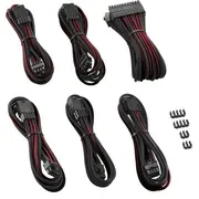 Cablemod Pro Modmesh Cable Extension Kit - carbon/rot  Zuad-945 0716894288287 Cm-Pcab-Bkit-Nkcr-3Pk-R