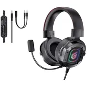 Conceptronic Headset GamingSplit./Bedien./Mikr/Rgb 2.20M sw  Athan03B 4015867226414 85044060