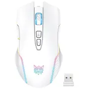 Datora pele Onikuma  Cw905 White Wireless Gaming Mouse Cw905W 6972470561456