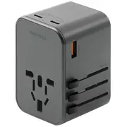 Energea Travelworld Gan65 Usb-C Pd 65W  Pps 55W Universālais Adapteris Lādētājs Twa-Gan65-Gun 6957879461705