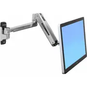 Ergotron Lx Hd Steh-Sitz-Arm für Wandmontage Aluminium  45-383-026 0698833040104