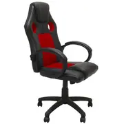 Krēsls Topeshop Enzo red-black  Fotel Czer-Czar 5904507200251
