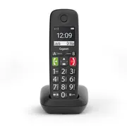 Gigaset E290Hx Großtasten Mobilteil mit Ladeschale - Black int.  S30852-H2961-R101 4250366856223