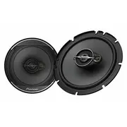 Pioneer Ts-A1671F. Lautsprechertyp 3-Wege, Spitzenstrom 320 W, Bemessungsleistung 70 W. Montagetiefe 5,32 cm, Tieftönerdurchmesser 16,5 Hochtönerdurchmesser 1,1 cm. Woofer Magnertyp Ferrit. Menge pro Packung 2 StückE 1027457  884938509312 835578