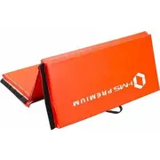 Hms 4 daļu vingrošanas matracis Mgs01 240 cm x 120 5 Orange  17-44-285 5907695593433