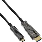 Usb kabelis Inline Usb-C - Hdmi 50 m Black 64250A  4043718304035