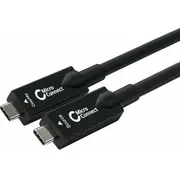 Usb kabels Microconnect Usb-C - 12.5 m Black Usb3.2Cc12Op  5715063156339
