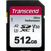 Atmiņas karte Transcend 340S Sdxc 512 Gb Class 10 Uhs-I/U3 A2 V30 Ts512Gsdc340S  0760557856832