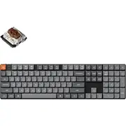 Keychron K5 Max pilna izmēra tastatūra ar Brown slēdžiem, karsti aizvietojama, melna  K5M-H3 4895248867012 Kl-G-Kchr-020
