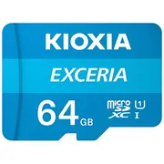 Kioxia Exceria atmiņas karte 64 Gb Microsdxc Class 10 Uhs-I  Lmex1L064Gg2 4582563850811 Pamkixsdg0006