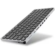 Klaviatūra Axagon Hmc-Kb Usb-C, microSD/SD, 3X Usb-A 3.0, Hdmi 4K/60Hz, Pd 100W, Audio - vācu izkārtojums  Hmc-Kb-Ge 8595247908094