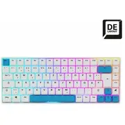 Klawiatura Sharkoon Skiller Sgk50 S3 Pbt klawiatura Usb Qwertz Niemiecki White  4044951039197