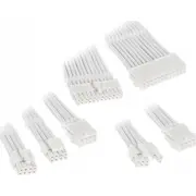 Kolink Core Adept Braided Cable Extension Kit - White  Zuad-1287 5999094004740 Coreadept-Ek-Wht