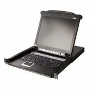 Konsola Kvm Aten Przełącznik Lcd Cl5708M, Usb-Ps/2, Vga, 8 portów, układ De  14.01.7407 4710469342462