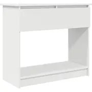 Konsoles galds ar atvilktnēm White 85,5X38,5X74,5 cm  861391 8721158703101