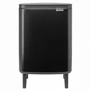 Atkritumu tvertne Brabantia Bo Hi 12 l Matt Black  22 72 26 8710755227226