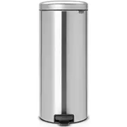 Atkritumu tvertne Brabantia New Icon ar pedāli silver 114380  8710755114380