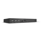 Lindy 4 Port Hdmi 18G, Usb 2.0  Audio Kvm Switch 32810 4002888328104 85176200