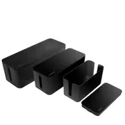 Logilink Kabelbox-Set, 3 Größen, Black  Kab0077 4052792067415 39269097