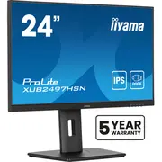 iiyama Prolite Xub2497Hsn-B2 computer monitor 60.5 cm 23.8 1920 x 1080 pixels Full Hd Led Black  4948570124930 Out-Xub2497Hsn-B2