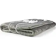 Nedis Pebl130Cwt2 elektriska sega 120 W Grey, White polārs, poliesters  5412810316946