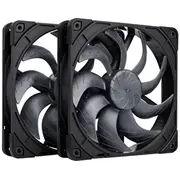 Noctua Nf-A14X25 G2 Pwm Sx2-Pp chromax.black Black, Pwm-Anschluss, 2 Lüfter, 140 mm  9010018100730