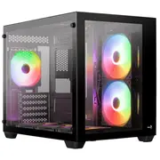 Korpuss Aerocool Pgs Dryft Mini-G-Bk-V1 Frgb Aeropgsdryftmini-Bk  4711099474127