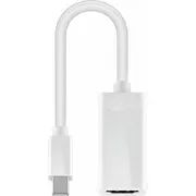 Parveidotājs Goobay  Mini Displayport/Hdmi adapter cable 1.1 51729 White, Hdmi female Type A, Displayport male 4040849517297