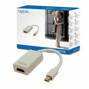 Parveidotājs Logilink  Adapter Mini Displayport to Hdmi with Audio A, Cv0036A 4040849317293