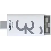 Philips Usb-C 3.2 Gen 1 Flash Drive Click Shadow Grey 32Gb  Fm32Fd175B/00 4895229114937