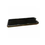 Phobya R27-S360 Radiator, 360 mm 18 Fpi, Kupferlamellen, 2X G1/4-Zoll-Anschlüsse  Black Wara-611 4049469346355