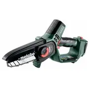 Akumulatora ķēdes zāģis Metabo 15Cm Ms 18 Ltx 0Ah  Me 600856850 4061792245402