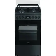 Plīts Whirlpool W5G8Lmswta Gāzes virsma Elektriskā krāsns Anthracite Platums 50 cm Dziļums 60 L  8003437063770