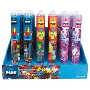 Plus Plus-Plus displeja caurules Basic/Glitter - 24  014-7259 5710409105545